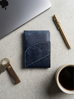 BlueVault™ Slim Leather Cash Wallet