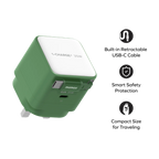 The VoltNode 35W Retractable GaN Charger