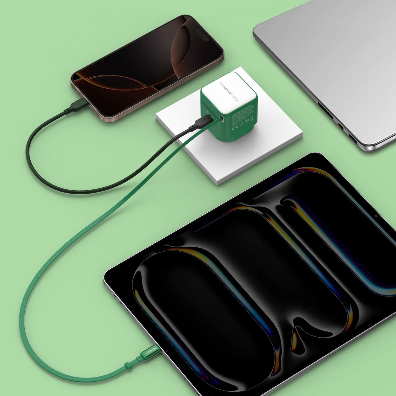 The VoltNode 35W Retractable GaN Charger