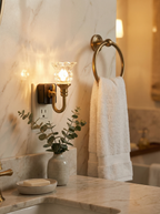 LumeArc™ Vintage Glass Light (Pack of 2)